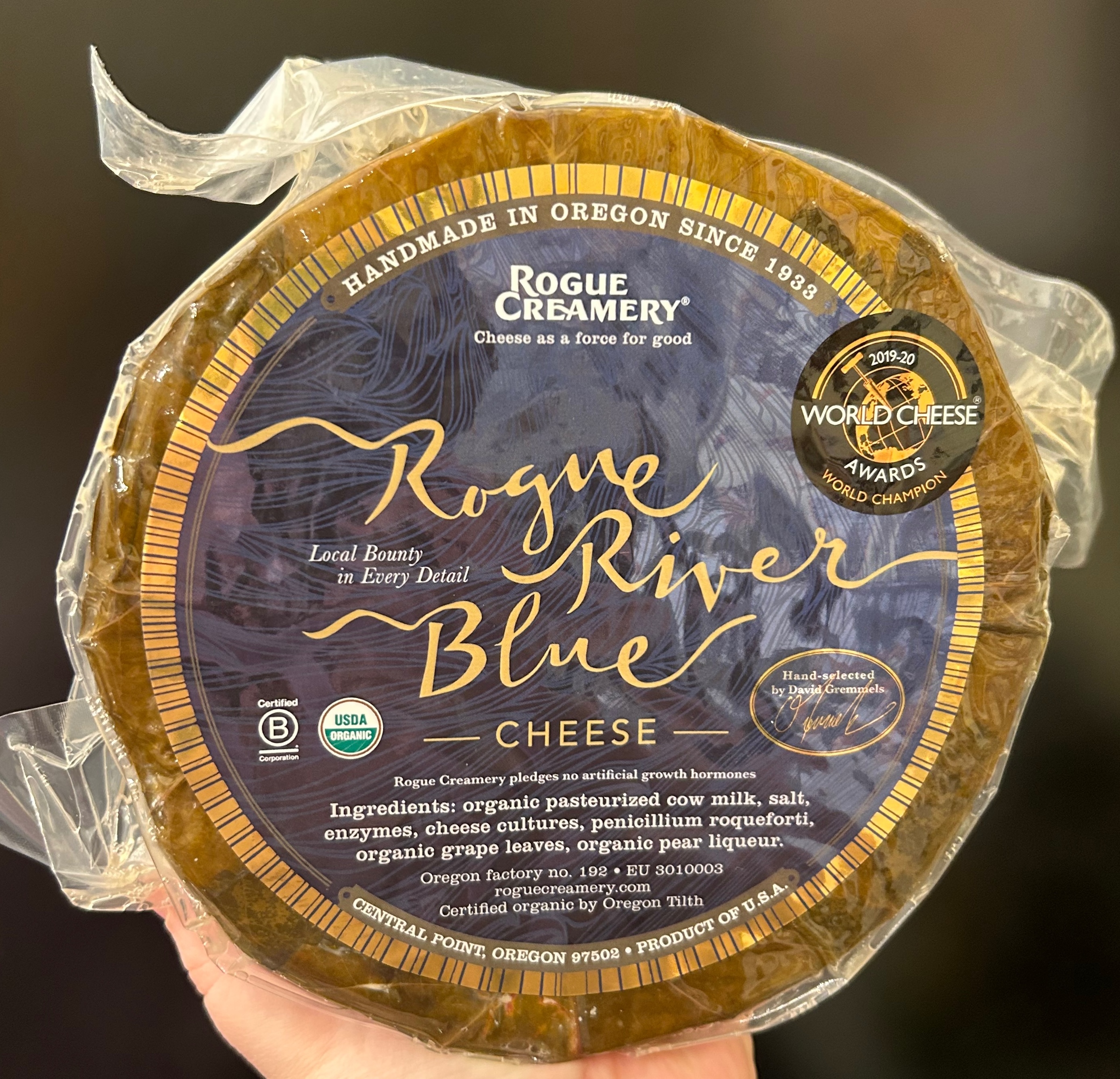 Rogue River Blue cheese