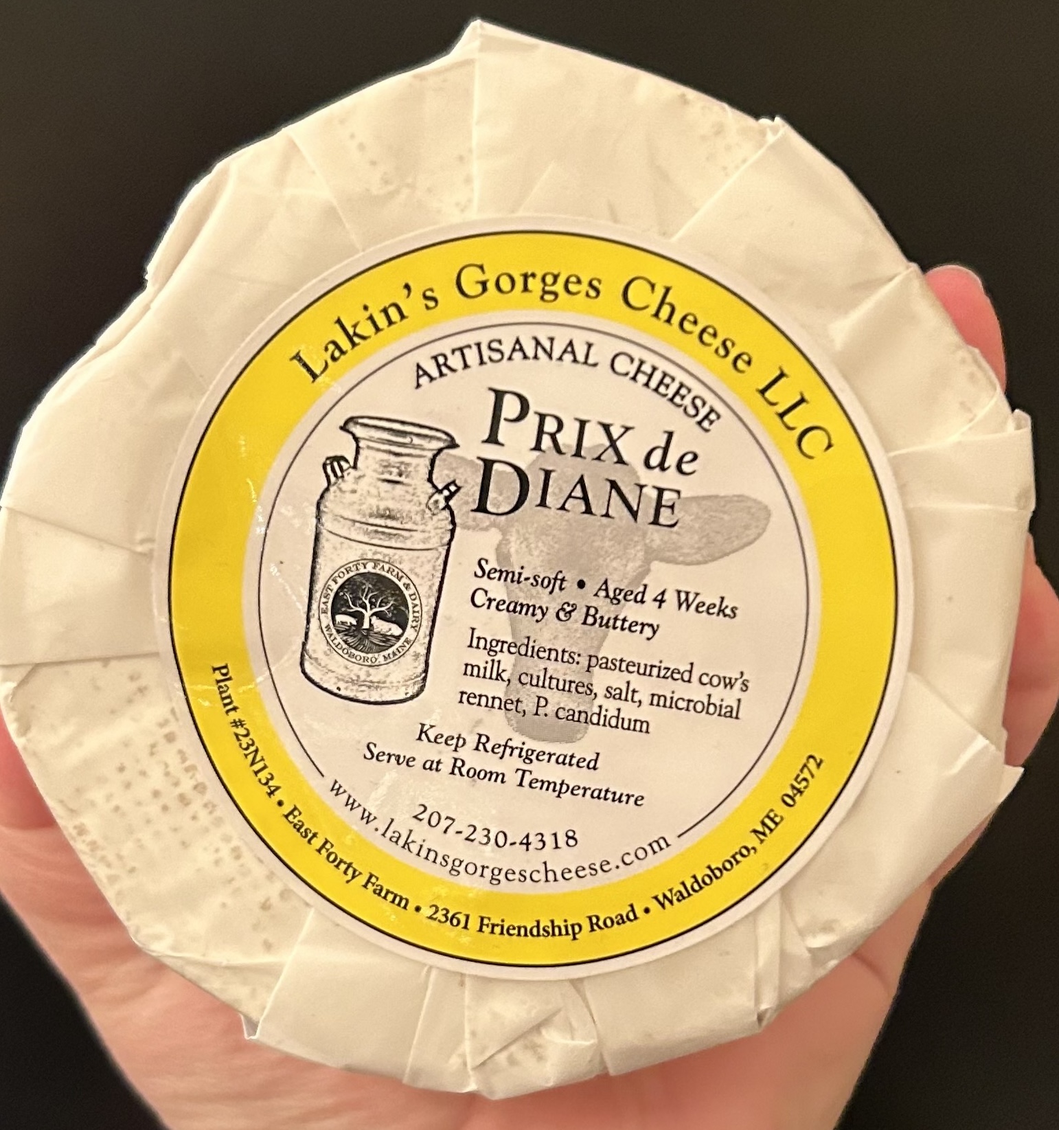Prix de Diane cheese
