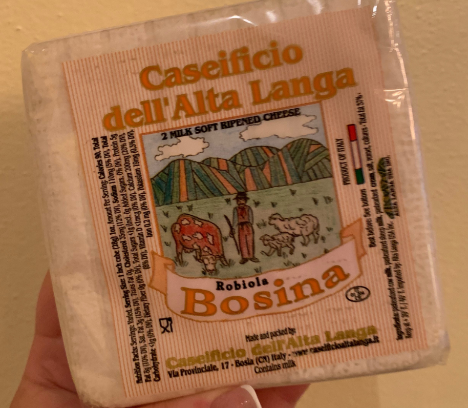Robiola Bosina cheese