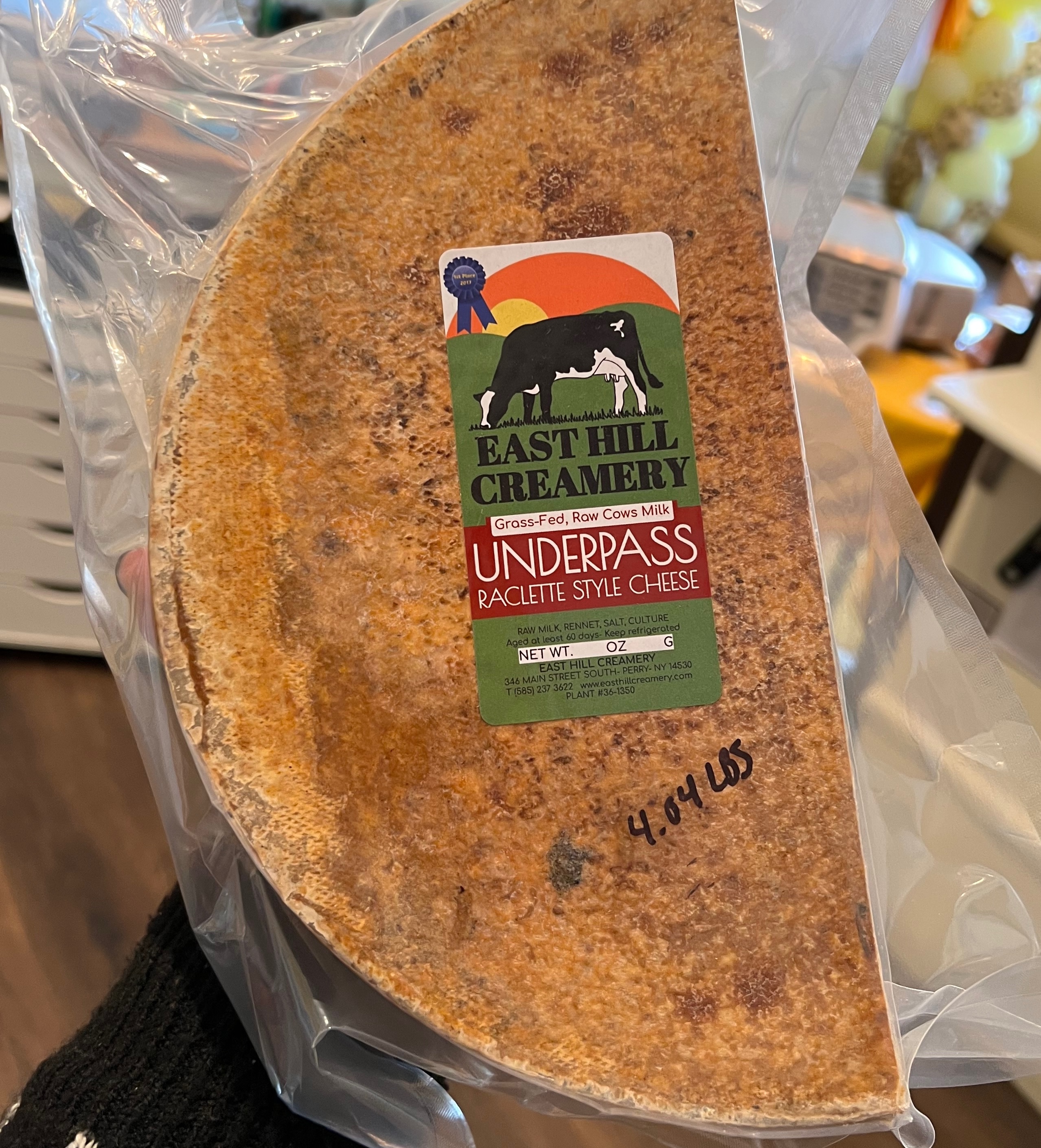 Underpass cheese